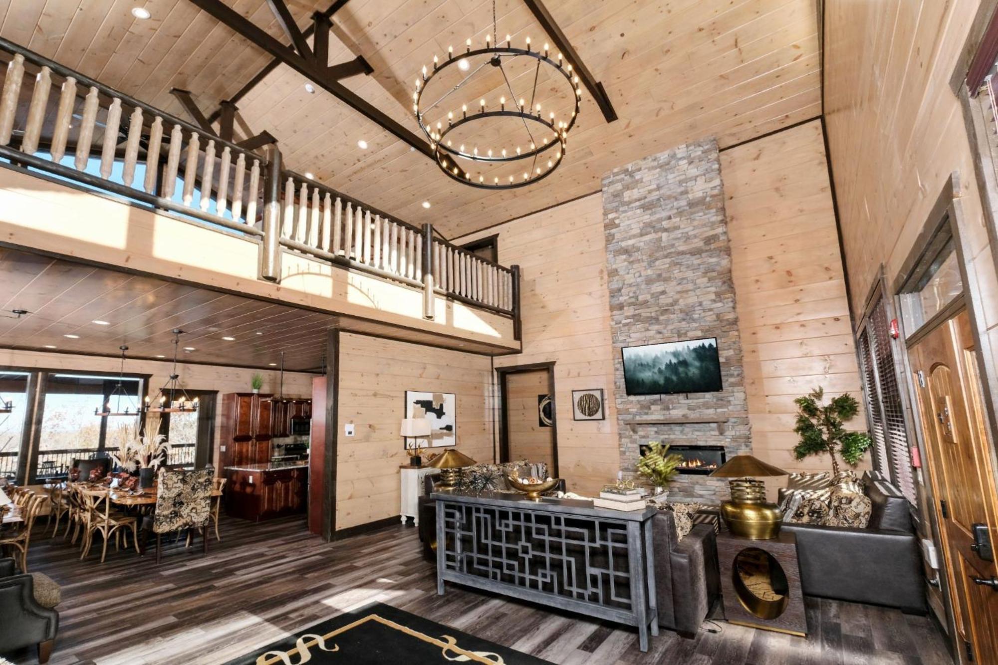 Swim And Gym Mansion Villa Pigeon Forge Kültér fotó