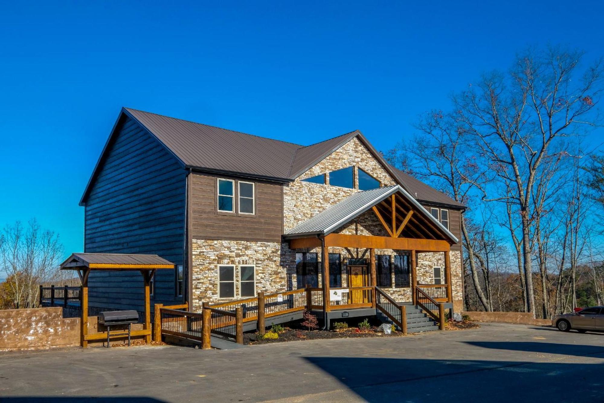 Swim And Gym Mansion Villa Pigeon Forge Kültér fotó