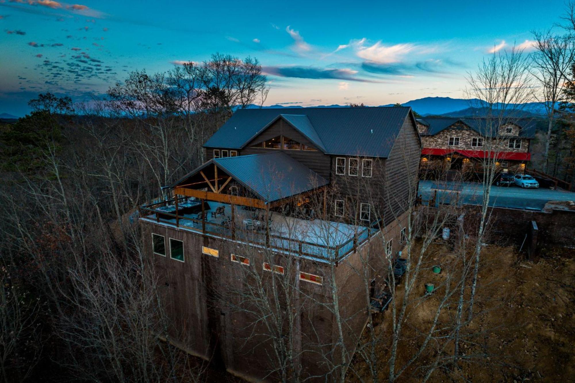 Swim And Gym Mansion Villa Pigeon Forge Kültér fotó