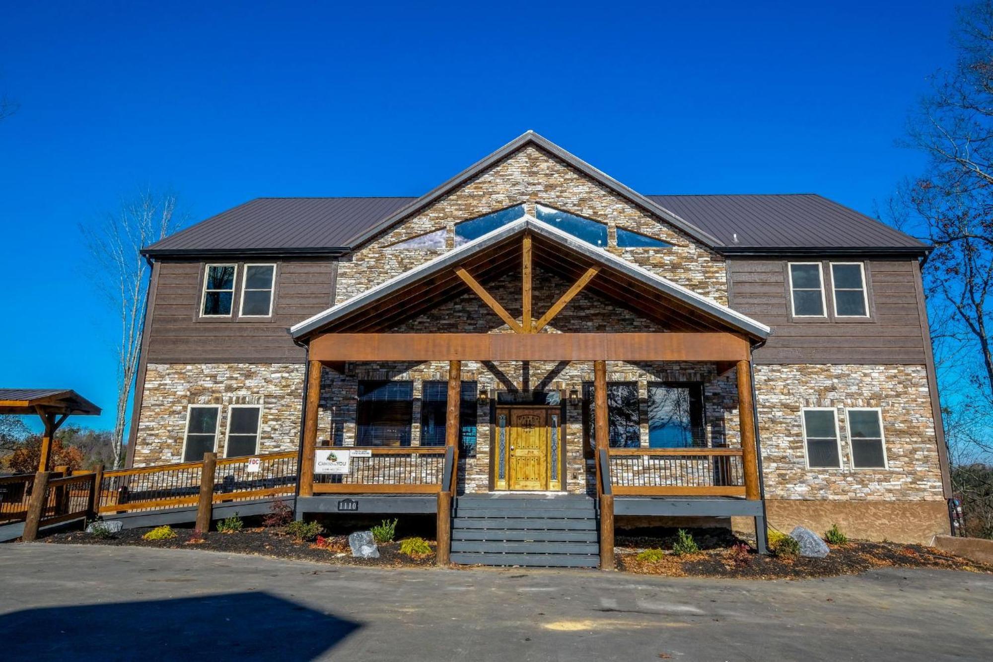 Swim And Gym Mansion Villa Pigeon Forge Kültér fotó