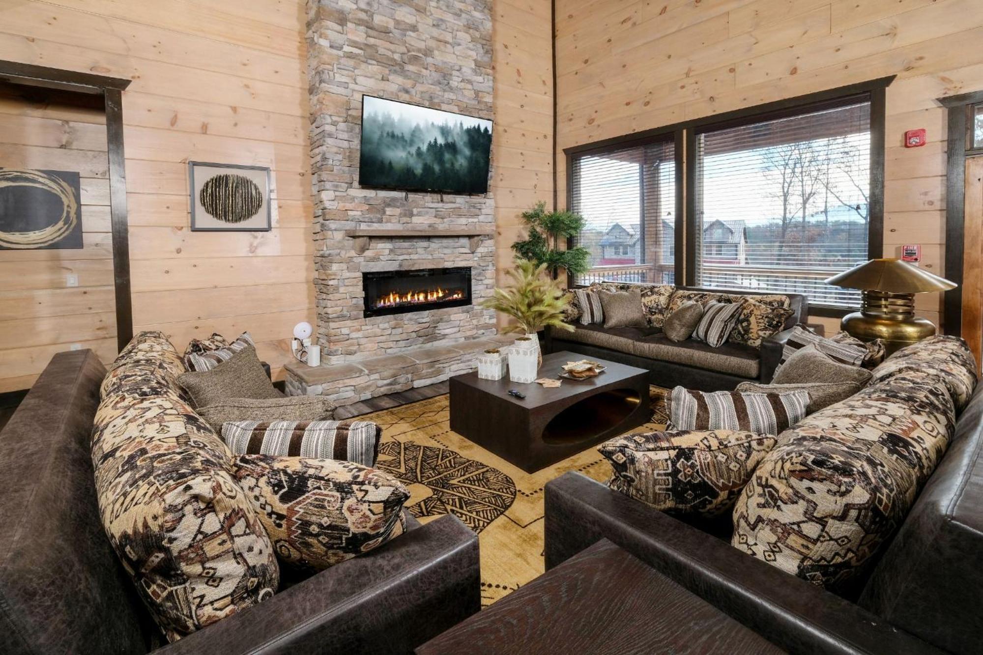 Swim And Gym Mansion Villa Pigeon Forge Kültér fotó